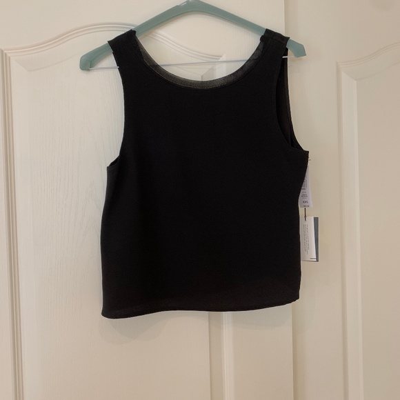 Babaton Sleeveless Black Blouse, size XXS - Picture 2 of 5